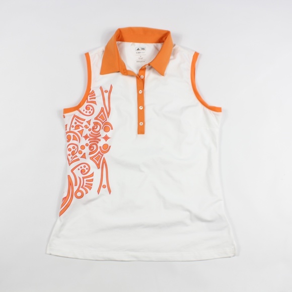 adidas sleeveless golf top